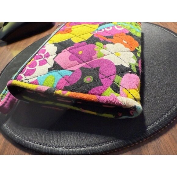 Vera Bradley Va Va Bloom Print Retired Pattern Trifold Wristlet Wallet Flap Snap - Picture 7 of 8